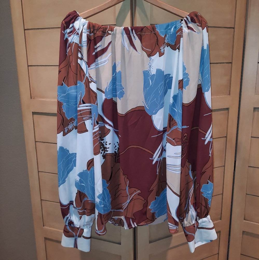 Worthington floral blouse Size 2X